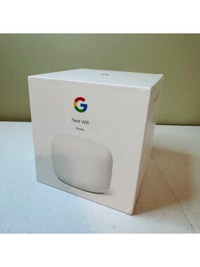 Google Nest WiFi Router Wireless Connectivity Dual-Band AC2200 Smart Home White